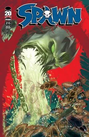 Spawn Issue #215 cover