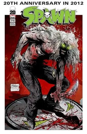 Spawn Issue #216 cover