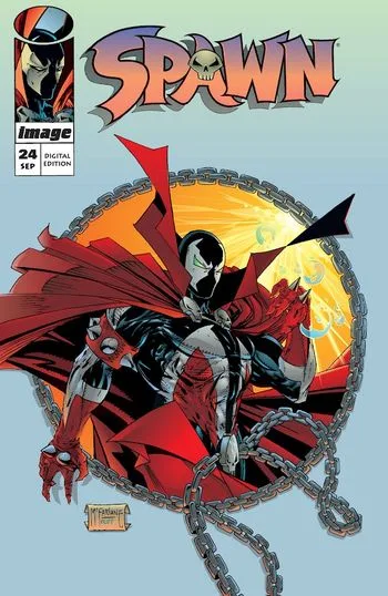 Spawn Issue #24 cover