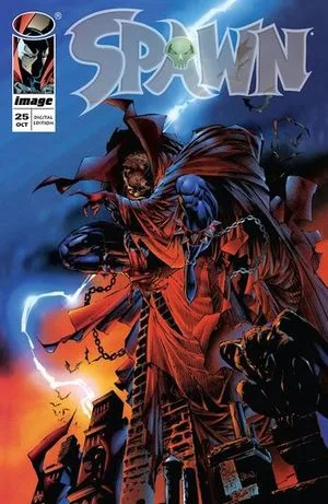 Spawn Issue #25 cover