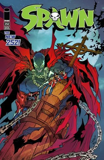 Spawn Issue #252 cover