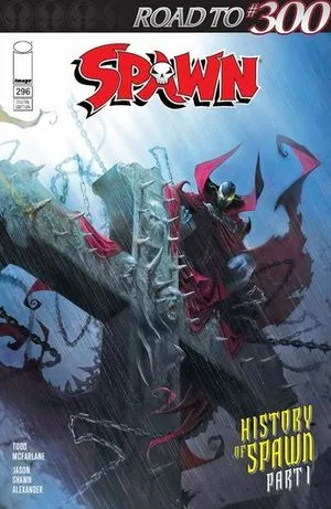 Spawn Issue #296 cover