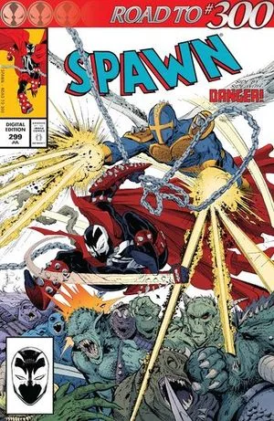Spawn Issue #299 cover