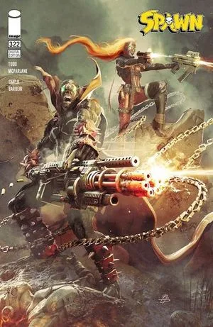 Spawn Issue #322 cover