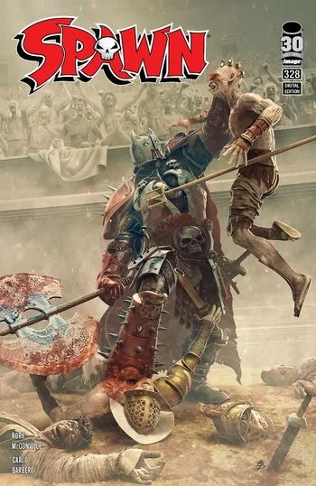 Spawn Issue #328 cover