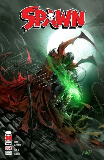 Spawn Issue #334 cover