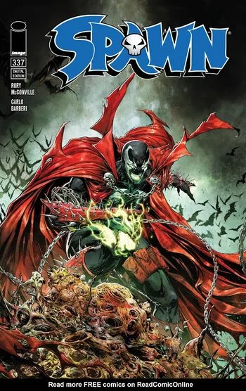 Spawn Issue #337 cover