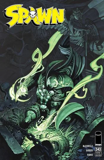 Spawn Issue #343 cover