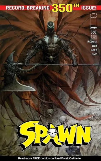 Spawn Issue #350 cover