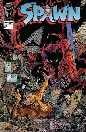 Spawn Issue #36 cover