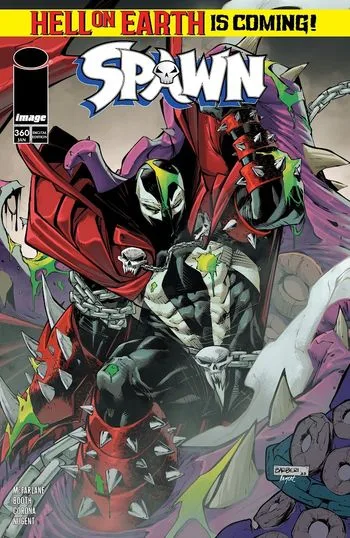 Spawn Issue #360 cover