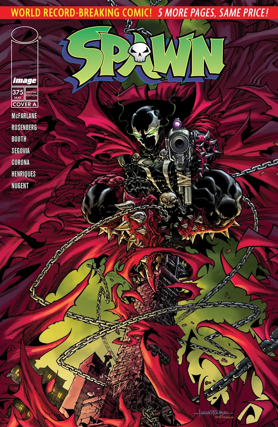 Spawn Issue #375 cover
