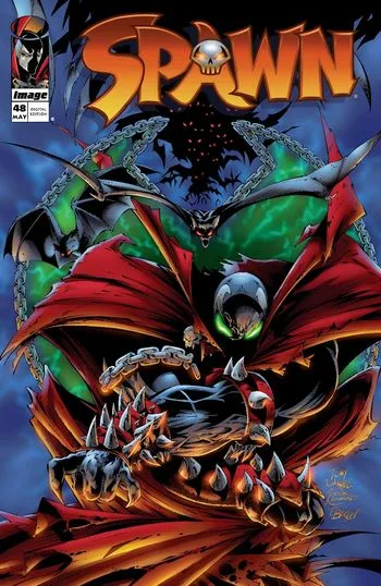 Spawn Issue #48 cover