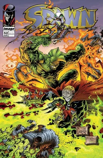 Spawn Issue #52 cover