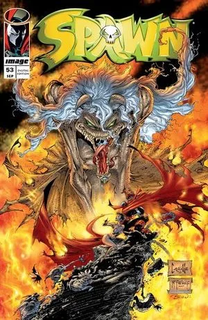 Spawn Issue #53 cover