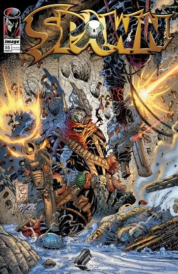 Spawn Issue #55 cover