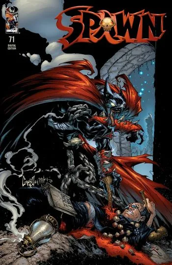 Spawn Issue #71 cover
