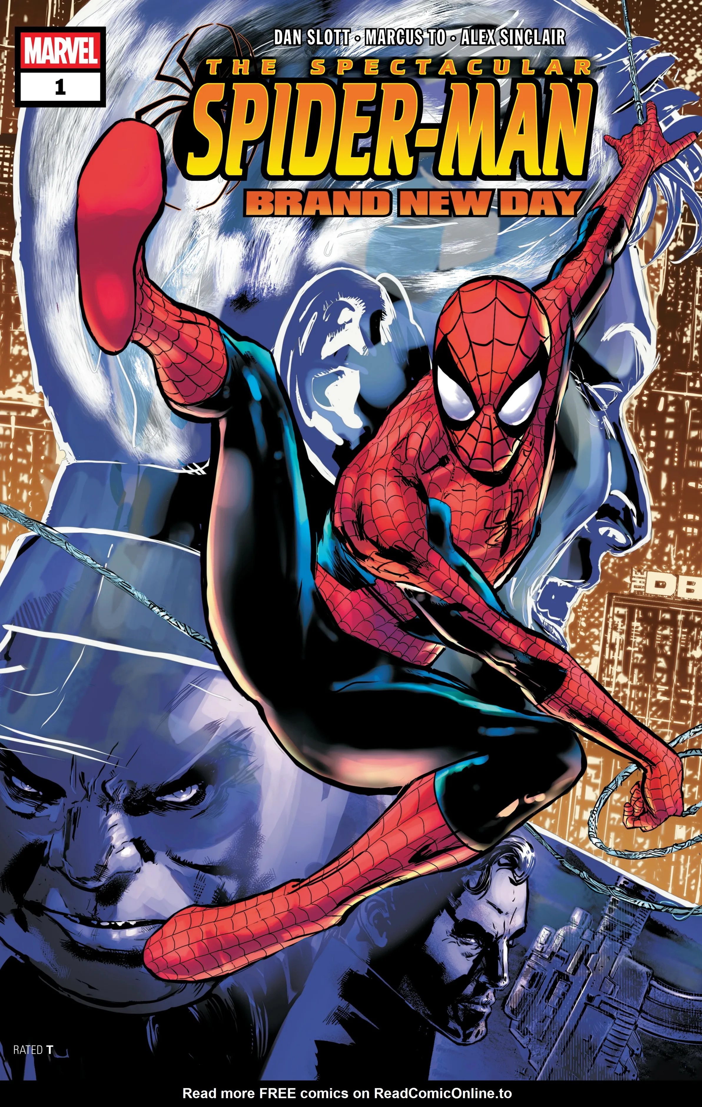Spectacular Spider-Man: Brand New Day comic cover