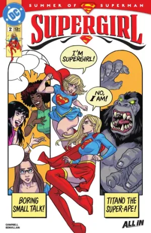 Supergirl (2025) Issue #2 cover