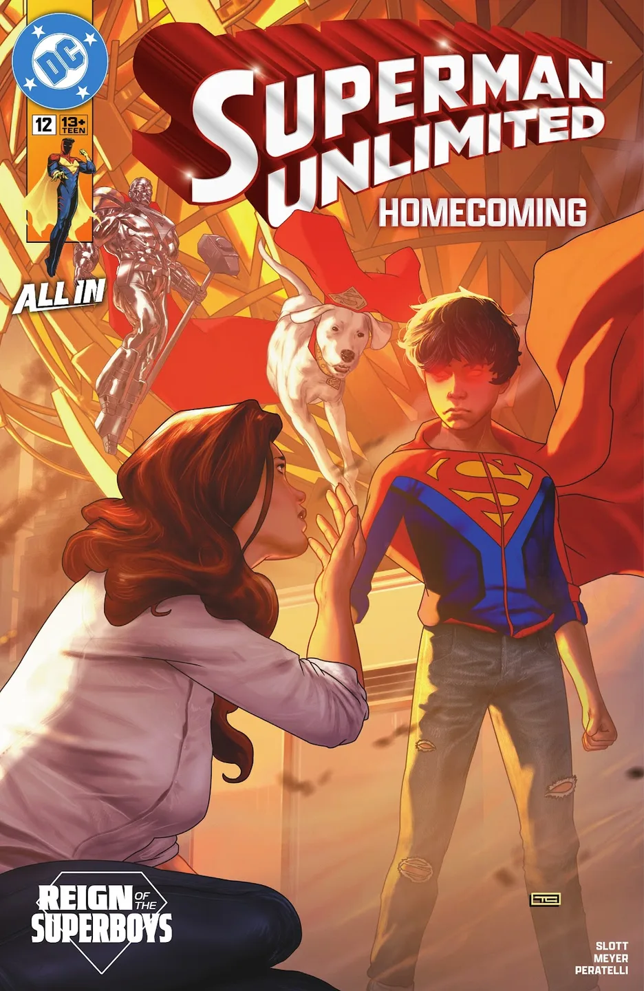 Superman Unlimited Issue #12 cover