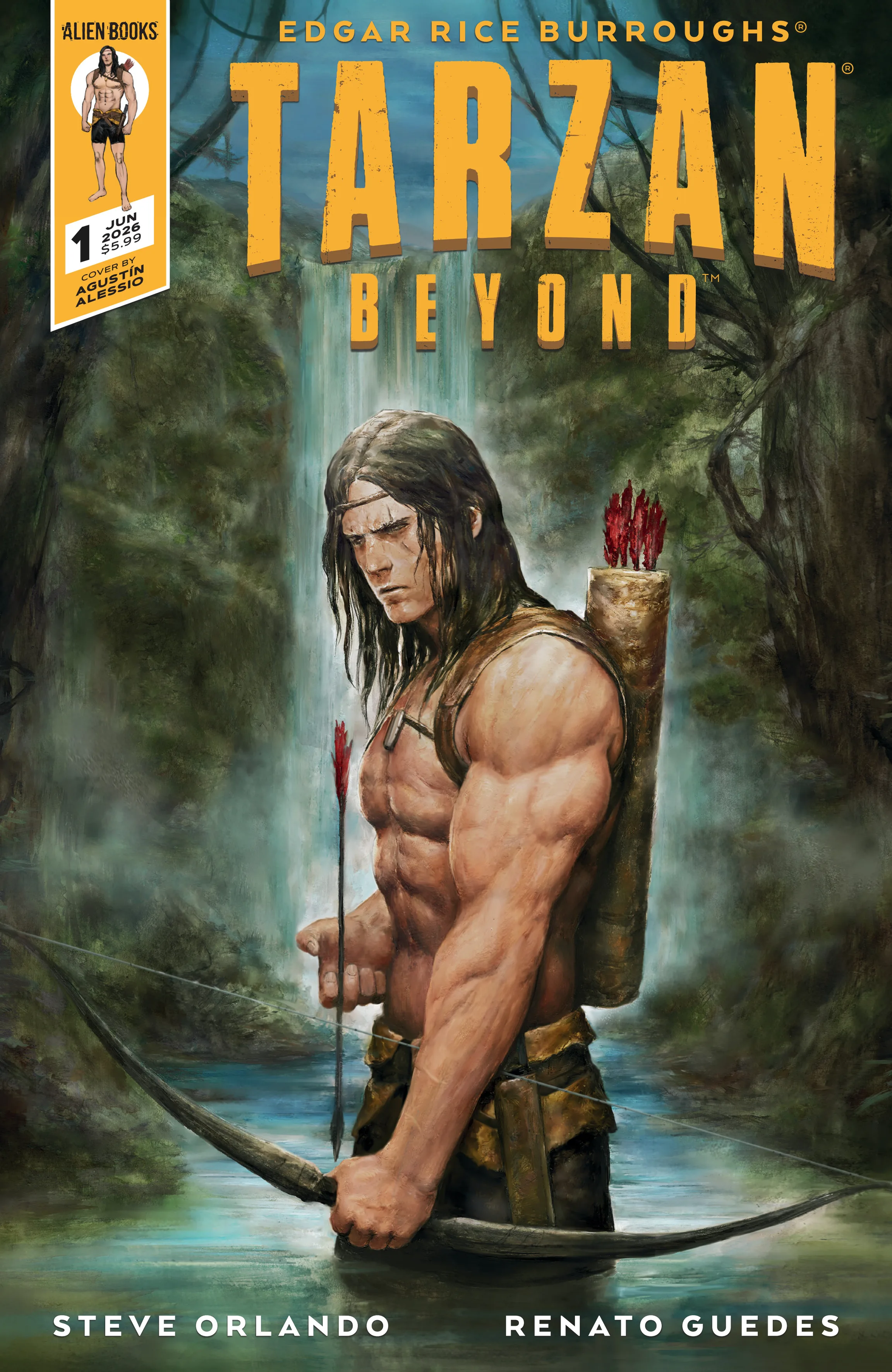 Tarzan Beyond comic cover
