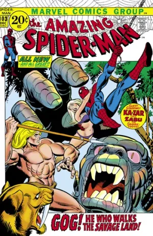 The Amazing Spider-Man (1963) Issue #103 cover
