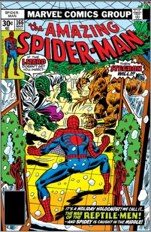 The Amazing Spider-Man (1963) Issue #166 cover