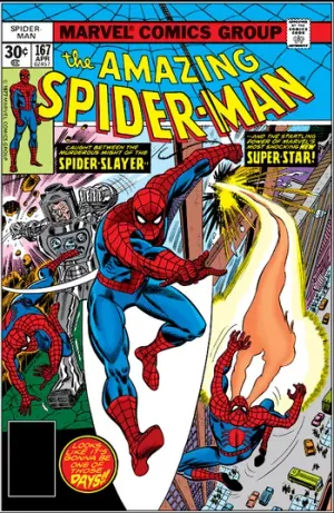 The Amazing Spider-Man (1963) Issue #167 cover