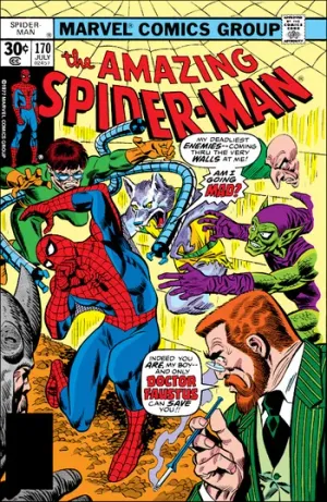 The Amazing Spider-Man (1963) Issue #170 cover