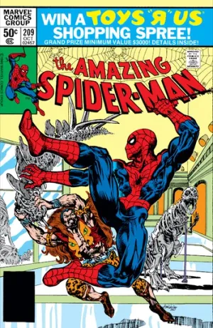 The Amazing Spider-Man (1963) Issue #209 cover