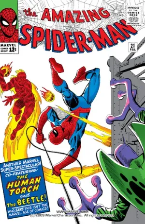 The Amazing Spider-Man (1963) Issue #21 cover