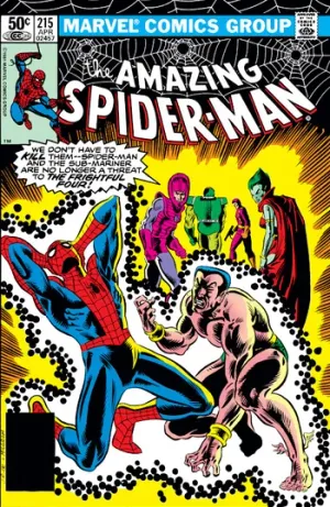 The Amazing Spider-Man (1963) Issue #215 cover