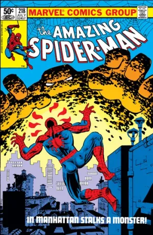 The Amazing Spider-Man (1963) Issue #218 cover