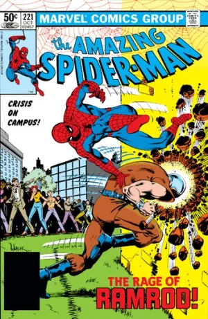 The Amazing Spider-Man (1963) Issue #221 cover