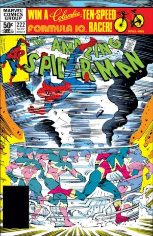 The Amazing Spider-Man (1963) Issue #222 cover