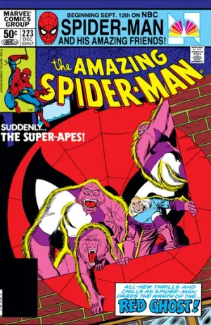 The Amazing Spider-Man (1963) Issue #223 cover