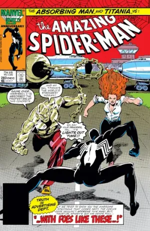 The Amazing Spider-Man (1963) Issue #283 cover