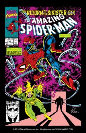 The Amazing Spider-Man (1963) Issue #334 cover
