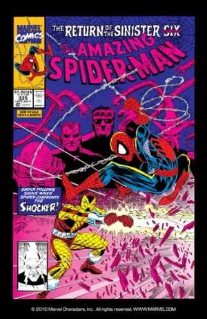 The Amazing Spider-Man (1963) Issue #335 cover