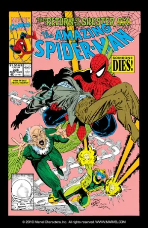 The Amazing Spider-Man (1963) Issue #336 cover