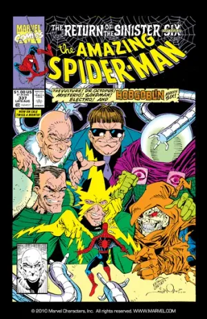 The Amazing Spider-Man (1963) Issue #337 cover