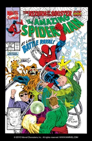 The Amazing Spider-Man (1963) Issue #338 cover