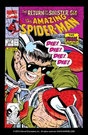The Amazing Spider-Man (1963) Issue #339 cover