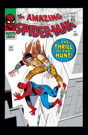 The Amazing Spider-Man (1963) Issue #34 cover