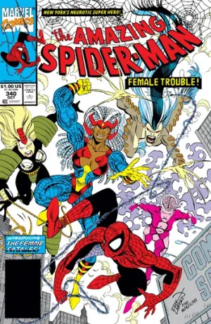 The Amazing Spider-Man (1963) Issue #340 cover