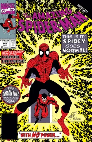 The Amazing Spider-Man (1963) Issue #341 cover