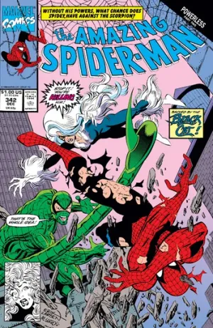 The Amazing Spider-Man (1963) Issue #342 cover
