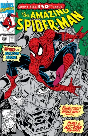The Amazing Spider-Man (1963) Issue #350 cover