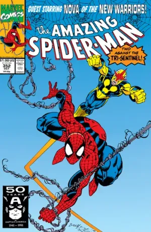 The Amazing Spider-Man (1963) Issue #352 cover