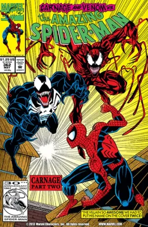 The Amazing Spider-Man (1963) Issue #362 cover
